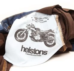 Helstons Motorradjeans CORDEN Straight-Fit Inklusive SAS-TEC Protektoren -Motorradbekleidungsgeschäft corden sone blue used 3