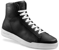 Stylmartin Motorrad Sneaker CORE Leder Wasserdicht Air-Mesh Futter Protektoren CE -Motorradbekleidungsgeschäft core schwarz weiss 4