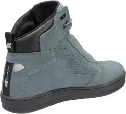 Kochmann CORSO Motorradschuhe Sneaker CE Sommer Nubuk-Leder Mit 2 Paar Schnürsenkel -Motorradbekleidungsgeschäft corso blaugrau 2