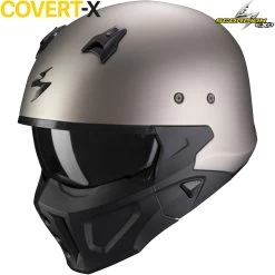 Scorpion Jethelm Mit Maske COVERT-X Mit Ultra-TCT Im Street-Fight-Bad-Ass-Look Inklusive GRATIS Visier 26 Scorpion Jethelm Mit Maske COVERT-X Mit Ultra-TCT Im Street-Fight-Bad-Ass-Look Inklusive GRATIS Visier -Motorradbekleidungsgeschäft covertx solid mat titanium haupt