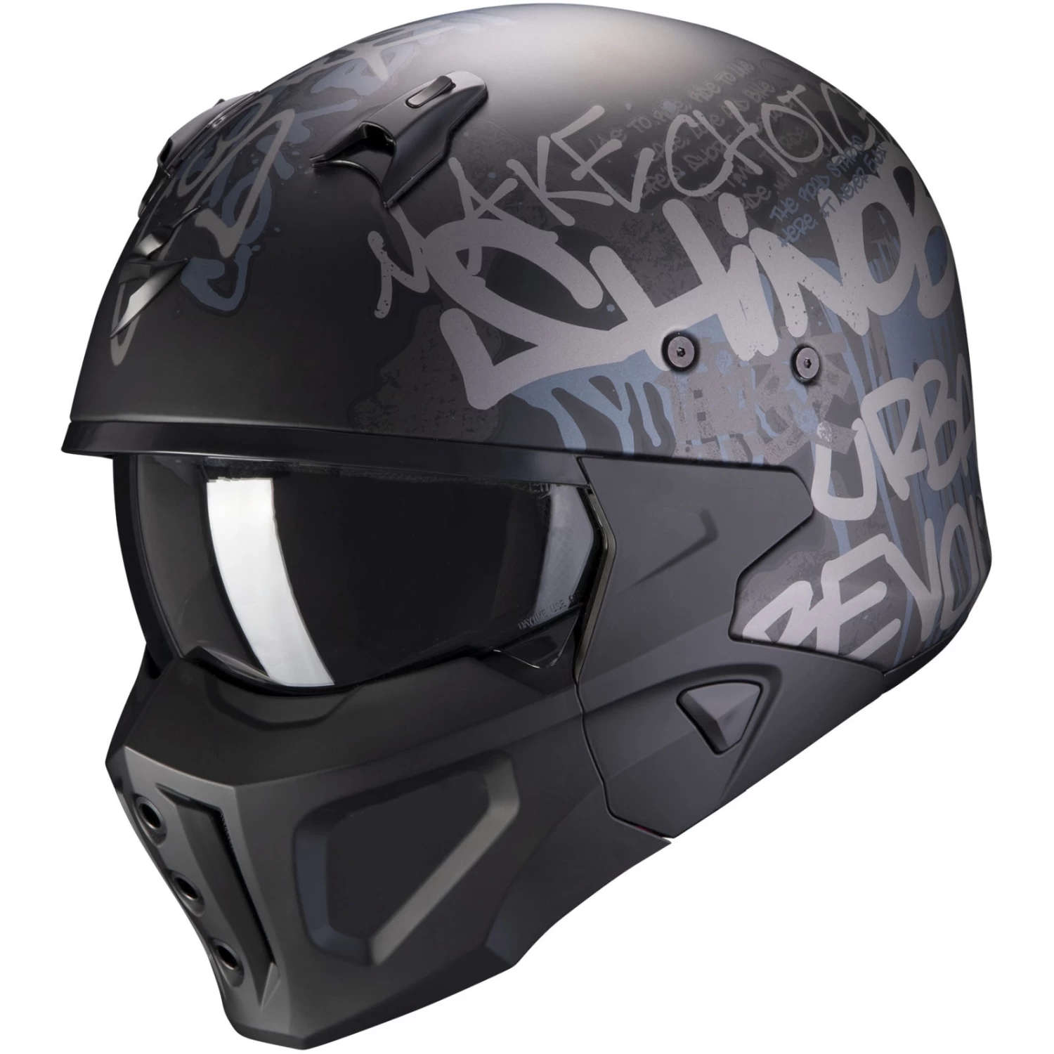 Scorpion Jethelm Mit Maske COVERT-X Mit Ultra-TCT Im Street-Fight-Bad-Ass-Look Inklusive GRATIS Visier 18 Scorpion Jethelm Mit Maske COVERT-X Mit Ultra-TCT Im Street-Fight-Bad-Ass-Look Inklusive GRATIS Visier – Bild 16