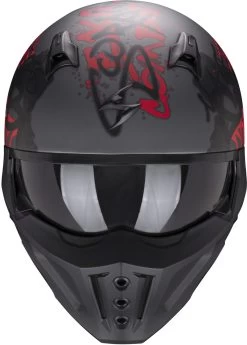 Scorpion Jethelm Mit Maske COVERT-X Mit Ultra-TCT Im Street-Fight-Bad-Ass-Look Inklusive GRATIS Visier 34 Scorpion Jethelm Mit Maske COVERT-X Mit Ultra-TCT Im Street-Fight-Bad-Ass-Look Inklusive GRATIS Visier -Motorradbekleidungsgeschäft covertx wall matdarsilred 2