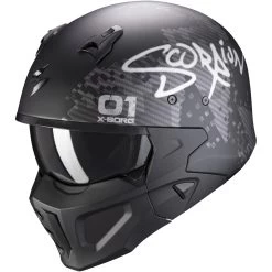 Scorpion Jethelm Mit Maske COVERT-X Mit Ultra-TCT Im Street-Fight-Bad-Ass-Look Inklusive GRATIS Visier 41 Scorpion Jethelm Mit Maske COVERT-X Mit Ultra-TCT Im Street-Fight-Bad-Ass-Look Inklusive GRATIS Visier -Motorradbekleidungsgeschäft covertx xborg matblasil 1 1