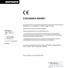 Spidi Motorradhoodie ARMOR H2OUT Wasserdicht CE Mit Abnehmbarer Kapuze Und Protektoren -Motorradbekleidungsgeschäft d267d ico