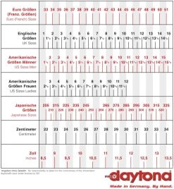 Daytona Gore-Tex Motorradstiefel BURDIT GTX Sommer Leder CE Wasserdicht Mit Anziehhilfe -Motorradbekleidungsgeschäft daytona groessentabelle 24