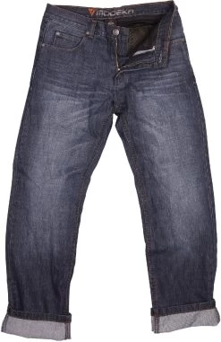 Modeka Motorradjeans DENVER 2 II PRO Relaxed-Fit Mit Aramid-Innenhose Und Knieprotektoren