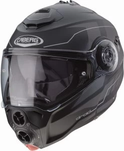 Caberg Klapphelm DROID Mit Sonnenblende Und Pinlock -Motorradbekleidungsgeschäft droid blaze matt black anthracite 3 4 3