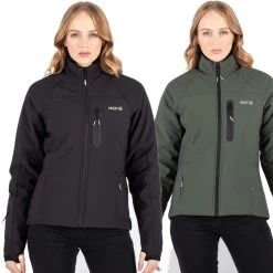 Knox DUAL PRO Motorradjacke Damen Softshell Wasserdicht Mit Innenjacke