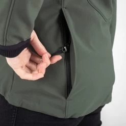 Knox DUAL PRO Motorradjacke Damen Softshell Wasserdicht Mit Innenjacke -Motorradbekleidungsgeschäft dual pro womens green 1630 scaled 1