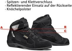 Sidi Motorradschuhe DUNA GORE Mit Wasserdichter Gore-Tex Membrane 17 Sidi Motorradschuhe DUNA GORE Mit Wasserdichter Gore-Tex Membrane -Motorradbekleidungsgeschäft duna gore image 1