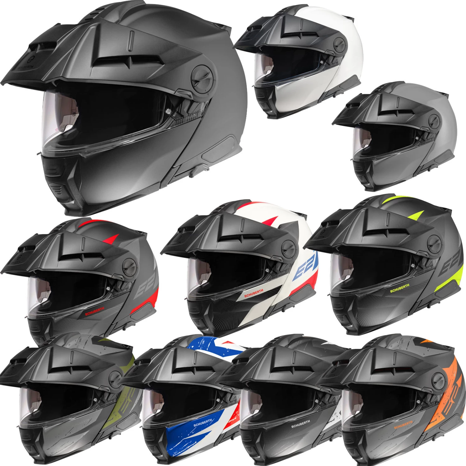 Schuberth Endurohelm E2 Mit ECE 22.06 P/J Sonnenblende Und Pinlock 4 Schuberth Endurohelm E2 Mit ECE 22.06 P/J Sonnenblende Und Pinlock – Bild 2