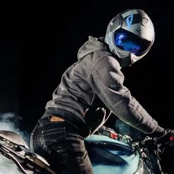 Roof Visier Für Helme Boxxer / Boxxer 2 / Boxxer Carbon / Roadster -Motorradbekleidungsgeschäft ecran ro9 boxxer iridium bleu2