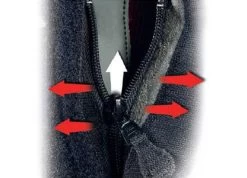 TCX Motorradstiefel X-FIVE.4 GTX Gore-Tex CE Wasserdicht Leder -Motorradbekleidungsgeschäft elastic zip 1600x1600 3