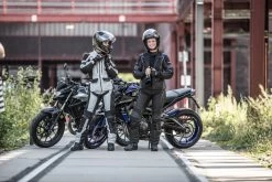 Modeka Damen Motorradhose ELAYA LADY Mit High-Waist Stretchbund Humax-Membrane Und YF Protektoren -Motorradbekleidungsgeschäft elaya lady detail2