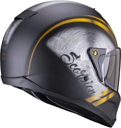 Scorpion Integralhelm EXO-HX1 Street-Fight Mit Sonnenblende Max Vision Pinlock Und Helmschirm -Motorradbekleidungsgeschäft exo hx1 ohno 2
