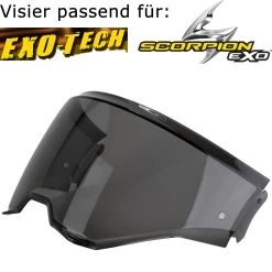 Scorpion 3D Visier KDF-18 Für Helm Exo-Tech Pinlock Vorbereitet