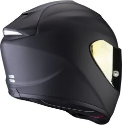 Scorpion Integralhelm EXO-1400 AIR Mit Sonnenblende Max Vision Pinlock Und AirFit Wangenpolster -Motorradbekleidungsgeschäft exo1400a solid matbla 3
