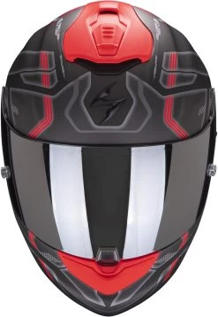 Scorpion Integralhelm EXO-1400 AIR Mit Sonnenblende Max Vision Pinlock Und AirFit Wangenpolster -Motorradbekleidungsgeschäft exo1400a spatium matsilred 2