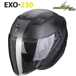 Scorpion Jethelm EXO-230 Mit Langem Visier Sonnenblende Und ECE 22.06 29 Scorpion Jethelm EXO-230 Mit Langem Visier Sonnenblende Und ECE 22.06 -Motorradbekleidungsgeschäft exo230 condor matblasil haupt