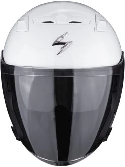Scorpion Jethelm EXO-230 Mit Langem Visier Sonnenblende Und ECE 22.06 41 Scorpion Jethelm EXO-230 Mit Langem Visier Sonnenblende Und ECE 22.06 -Motorradbekleidungsgeschäft exo230 solid whi 2