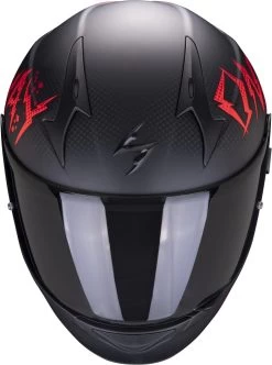 Scorpion Integralhelm EXO-390 Mit KwickWick Kwickfit EllipTec Und ECE 22.05 -Motorradbekleidungsgeschäft exo390 oneway matblared 2