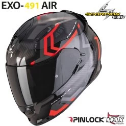 Scorpion Integralhelm EXO-491 Mit Sonnenblende Und ECE 22.06 37 Scorpion Integralhelm EXO-491 Mit Sonnenblende Und ECE 22.06 -Motorradbekleidungsgeschäft exo491 spin blared haupt