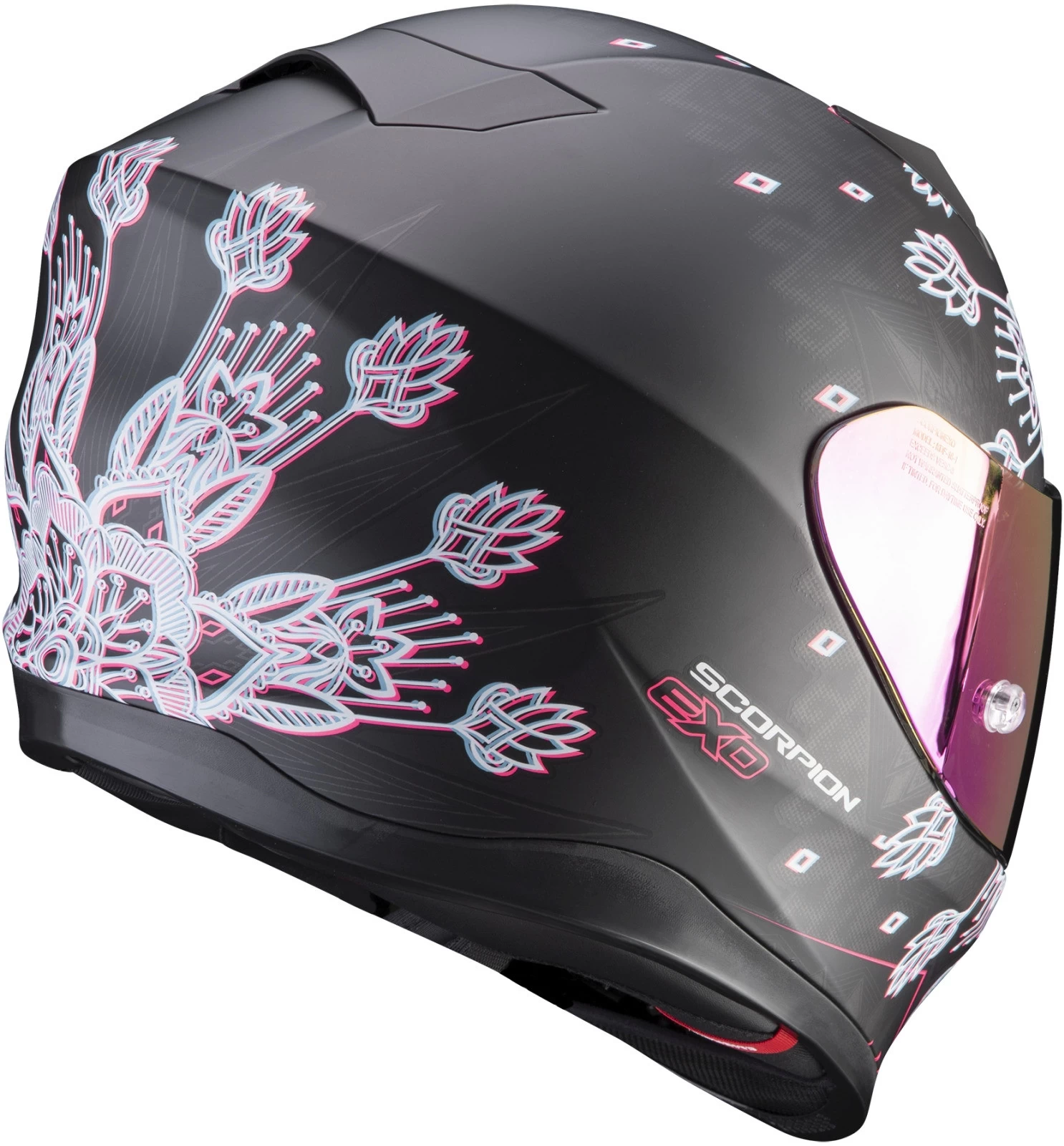 Scorpion Integralhelm EXO-520 AIR Hyper-Sporthelm Mit AirFit System Sonnenblende Und Max Vision Pinlock 13 Scorpion Integralhelm EXO-520 AIR Hyper-Sporthelm Mit AirFit System Sonnenblende Und Max Vision Pinlock – Bild 11