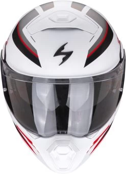 Scorpion Modularhelm EXO-930 Klapphelm Mit P/J Homologation Max Vision Pinlock Und Sonnenblende -Motorradbekleidungsgeschäft exo930 navig matwhiblared 2
