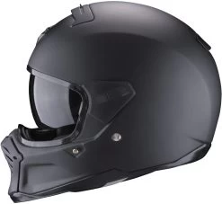 Scorpion Integralhelm EXO-HX1 Street-Fight Mit Sonnenblende Max Vision Pinlock Und Helmschirm