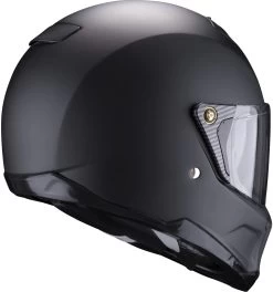 Scorpion Integralhelm EXO-HX1 Street-Fight Mit Sonnenblende Max Vision Pinlock Und Helmschirm -Motorradbekleidungsgeschäft exo hx1 solid matt black 4