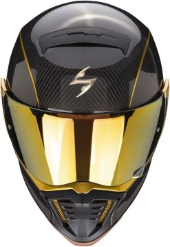 Scorpion Integralhelm EXO-HX1 CARBON SE Premium Street-Fight-Helm Mit Max Vision Pinlock Und Sonnenblende -Motorradbekleidungsgeschäft exohx1carb se blagol 2