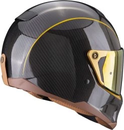 Scorpion Integralhelm EXO-HX1 CARBON SE Premium Street-Fight-Helm Mit Max Vision Pinlock Und Sonnenblende -Motorradbekleidungsgeschäft exohx1carb se blagol 3