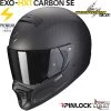 Scorpion Integralhelm EXO-HX1 CARBON SE Premium Street-Fight-Helm Mit Max Vision Pinlock Und Sonnenblende -Motorradbekleidungsgeschäft exohx1carb se matbla haupt