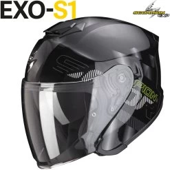 Scorpion Jethelm EXO-S1 Mit Langem Visier Sonnenblende -Motorradbekleidungsgeschäft exos1 gravity blasil haupt