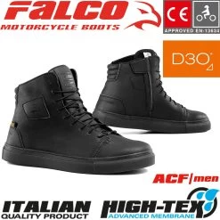 Falco Motorradschuhe NOMAD 2 Wasserdicht CE Mit D3O Protektoren
