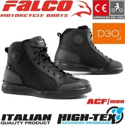 Falco Motorradschuhe PYRO 2 Sneaker CE Wasserdicht Mit D3O Protektoren