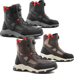 Falco Motorradschuhe ARRAKIS Sneaker CE Wasserdicht Mit High-Tex Micro-Synth Air-Tech D3O Protektoren