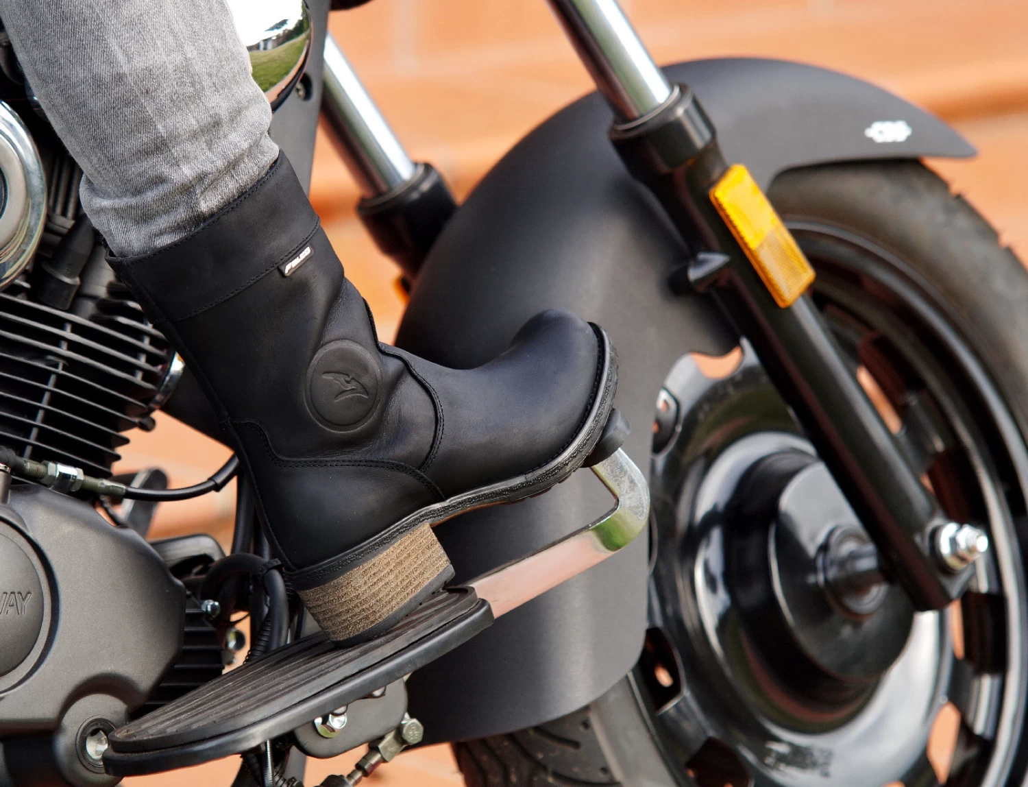 Falco Damen Motorradstiefel AYDA 2 Leder Wasserdicht Mit D3O Knöchelprotektoren Und CE-Zertifizierung 8 Falco Damen Motorradstiefel AYDA 2 Leder Wasserdicht Mit D3O Knöchelprotektoren Und CE-Zertifizierung – Bild 6