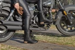 Falco Damen Motorradstiefel AYDA 2 Leder Wasserdicht Mit D3O Knöchelprotektoren Und CE-Zertifizierung 27 Falco Damen Motorradstiefel AYDA 2 Leder Wasserdicht Mit D3O Knöchelprotektoren Und CE-Zertifizierung -Motorradbekleidungsgeschäft falco art. 652 ayda 2 black 4 1