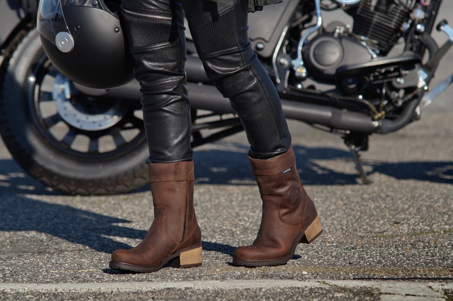 Falco Damen Motorradstiefel AYDA 2 Leder Wasserdicht Mit D3O Knöchelprotektoren Und CE-Zertifizierung 16 Falco Damen Motorradstiefel AYDA 2 Leder Wasserdicht Mit D3O Knöchelprotektoren Und CE-Zertifizierung – Bild 14