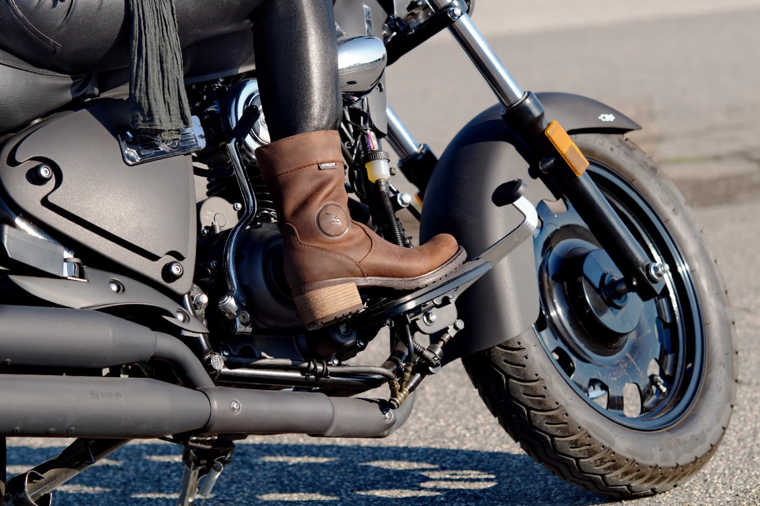 Falco Damen Motorradstiefel AYDA 2 Leder Wasserdicht Mit D3O Knöchelprotektoren Und CE-Zertifizierung 19 Falco Damen Motorradstiefel AYDA 2 Leder Wasserdicht Mit D3O Knöchelprotektoren Und CE-Zertifizierung – Bild 17