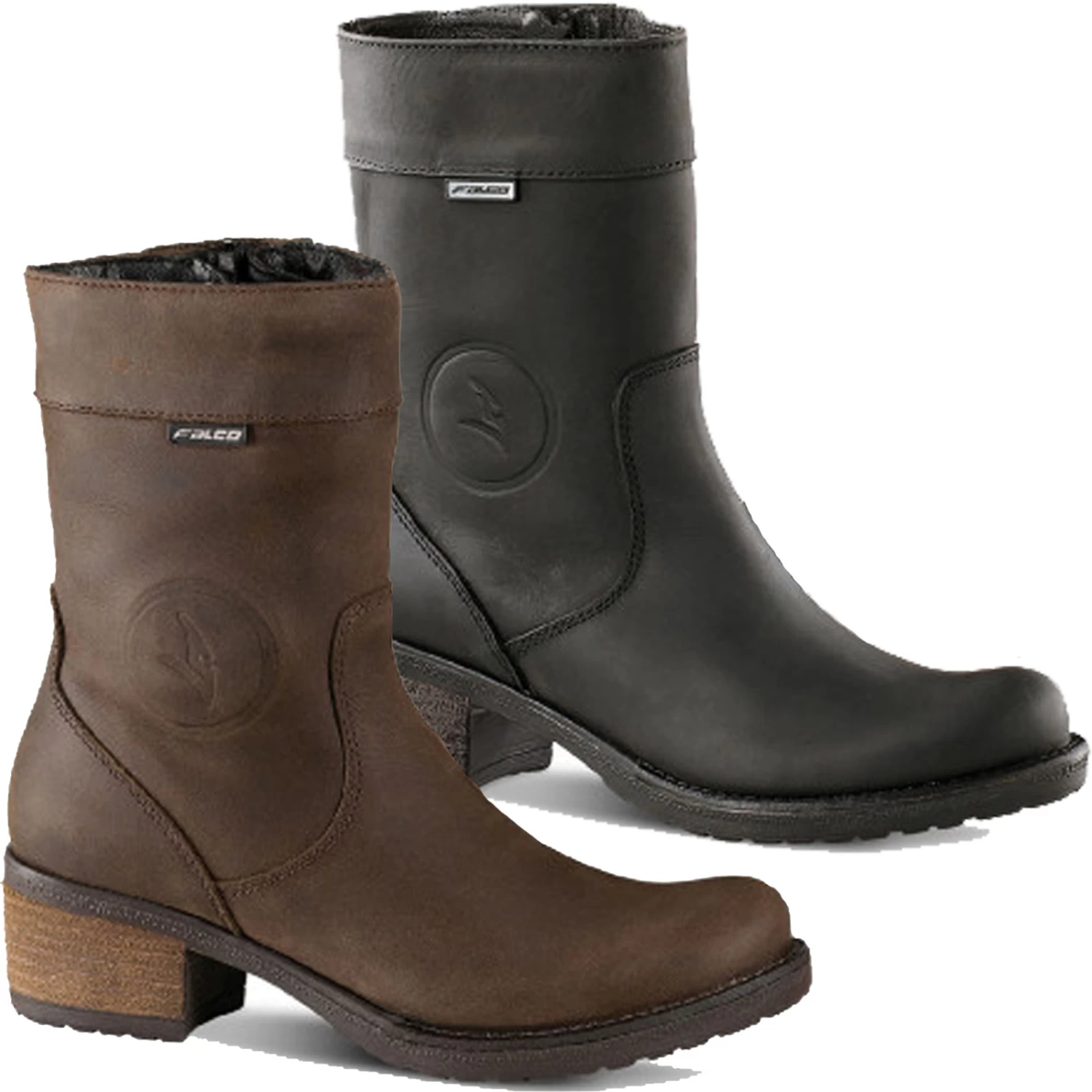 Falco Damen Motorradstiefel AYDA 2 Leder Wasserdicht Mit D3O Knöchelprotektoren Und CE-Zertifizierung 4 Falco Damen Motorradstiefel AYDA 2 Leder Wasserdicht Mit D3O Knöchelprotektoren Und CE-Zertifizierung – Bild 2