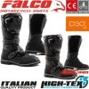 Falco Motorradstiefel DURANT Enduro Touring Wasserdicht Leder CE Mit D3O Protektoren -Motorradbekleidungsgeschäft falco durant ebay