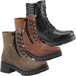 Falco Damen Motorradstiefel MISTY Leder Wasserdicht Mit High-Tex Membrane CE Und Protektoren -Motorradbekleidungsgeschäft falco misty multi hauptbild all ohne