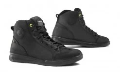 Falco Motorradschuhe PYRO Wasserdicht CE Leder Mit D3O Protektoren -Motorradbekleidungsgeschäft falco pyro schwarz 1 1