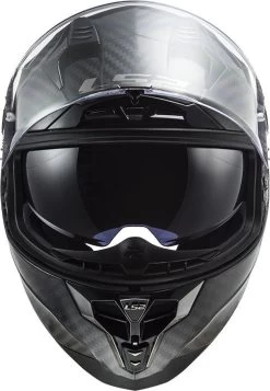 LS2 Integralhelm FF327 CHALLENGER CARBON CT2 Mit Sonnenblende Und Max Vision Pinlock -Motorradbekleidungsgeschäft ff327 challengerc solid carbon 103277099 02