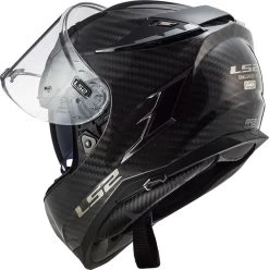 LS2 Integralhelm FF327 CHALLENGER CARBON CT2 Mit Sonnenblende Und Max Vision Pinlock -Motorradbekleidungsgeschäft ff327 challengerc solid carbon 103277099 09