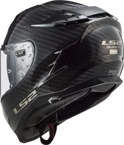 LS2 Integralhelm FF327 CHALLENGER CARBON CT2 Mit Sonnenblende Und Max Vision Pinlock -Motorradbekleidungsgeschäft ff327 challengerc solid carbon 103277099 b