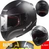 LS2 Integralhelm FF353 RAPID Mit Schnellverschluss-System 2 LS2 Integralhelm FF353 RAPID Mit Schnellverschluss-System -Motorradbekleidungsgeschäft ff353 rapid solid matt black 103531011 haupt 2