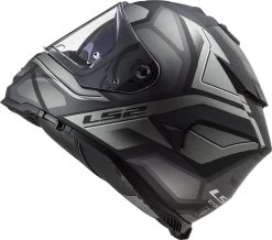 LS2 Integralhelm FF800 STORM Mit Sonnenblende Und Max Vision Pinlock -Motorradbekleidungsgeschäft ff800 storm faster matt titanium 108002207 01 2